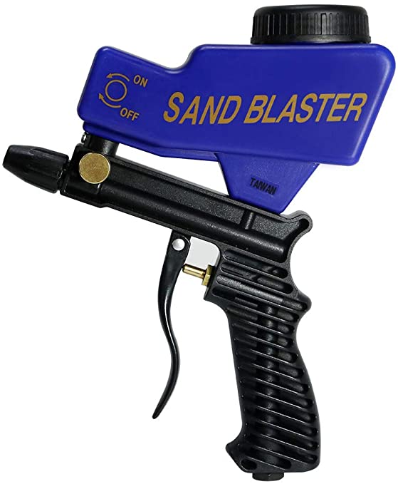 Buy Sandblaster Gun Kit for Wet and Dry Blasting, Pool Maintenance, Gardening, Polishing, and Etching by Le Lematec 