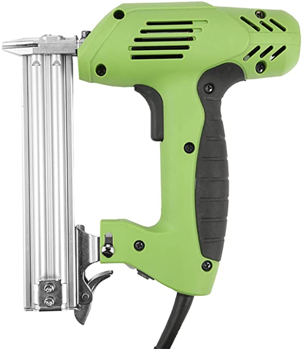 Buy 220V Electric Nailer Nail Gun,Hand Operated Nailing Tool,Aluminum Alloy Nail Cartridge,Comfortable Holding,for Furniture Woodworking (CN Plug),No Need for Air Pump 