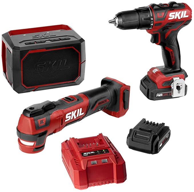 Buy SKIL 3-Tool Combo Kit: Pwrcore 12 Brushless 12V 1/2