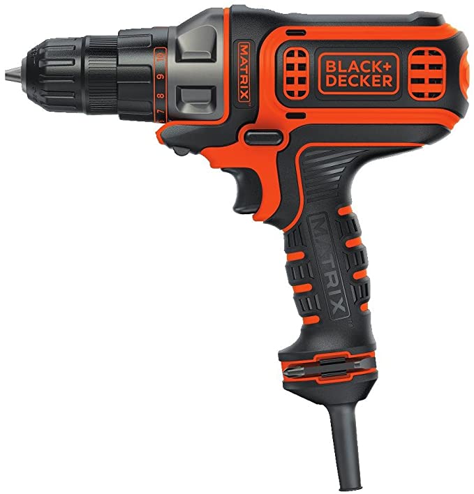 Buy 3/8-Inch, 4-Amp BLACK+DECKER Electric Drill (BDEDMT)  