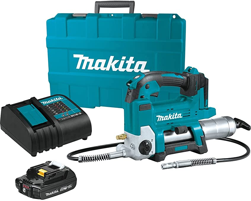 Buy Grease Gun Kit Makita XPG01SR1 18V LXT Lithium-Ion Makita XPG01SR1 18V LXT Lithium-Ion Makita XPG01SR1 18V (2.0Ah)  