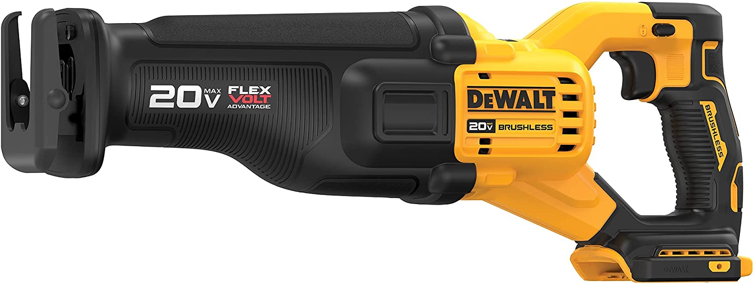 DEWALT FLEXVOLT ADVANTAGE 20V MAX Reciprocating Saw, Cordless, Tool Only (DCS386B)