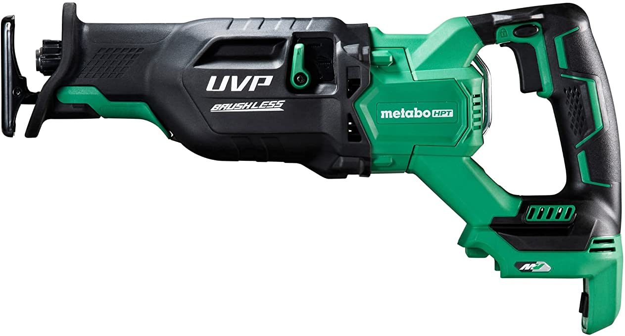 Buy Metabo HPT 36V MultiVolt Cordless Reciprocating Saw | CR36DAQ4, Green | User Vibration Protection 