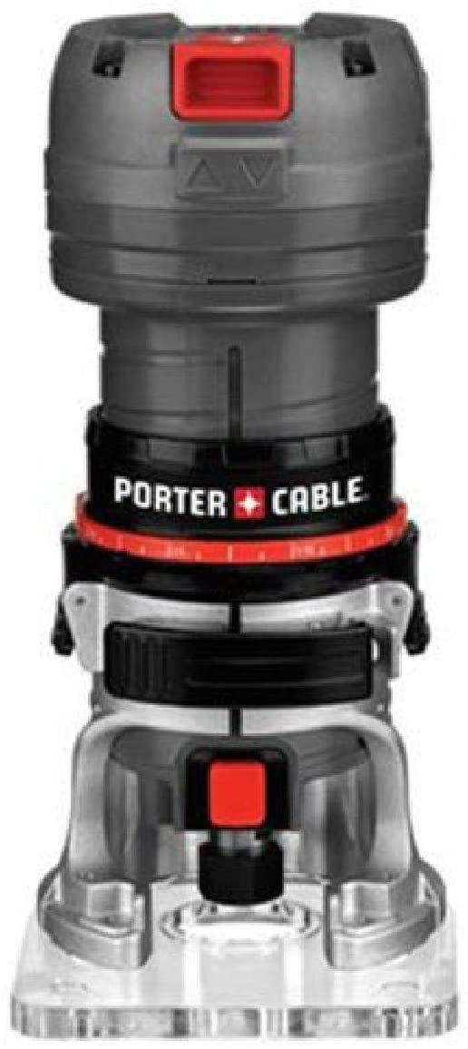 Buy PORTER-CABLE PCE6430 1/4-Inch Laminate Trimmer, Router, 4.5-Amp Single Speed 