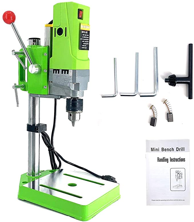 Buy DOMINTY 710W Mini Electric Bench Drilling Machine Drill Chuck 1-13mm for Hand Drill 