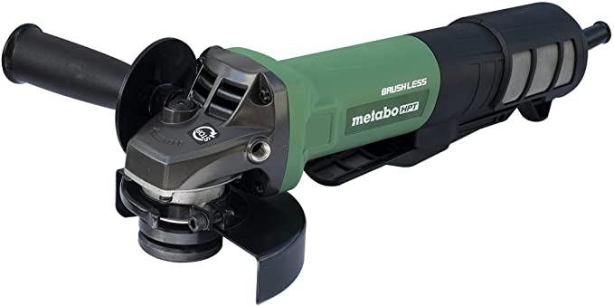 Buy G12BYEQ, Metabo HPT Angle Grinder | 4-1/2-Inch | Paddle Switch | 12-Amp | AC Brushless Motor | Electric Brake | Kickback Reduction 