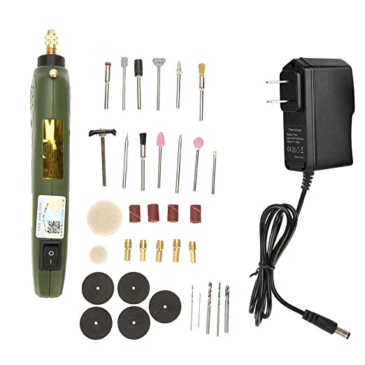 Buy Electric Grinding Drilling Polishing Rotary Tool Mini Drill, Mini Drill Set Grinder Kit (110V)  