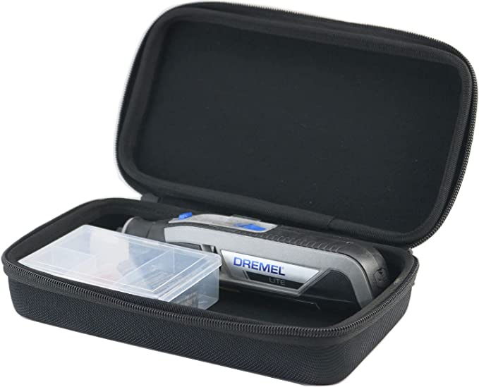 Buy Dremel Lite 7760 N10 4V Li-Ion Cordless Rotary Tool Variable Speed Multi-Purpose Rotary Tool Kit Maoershan Suw Hard EVA Travel Carrying Case (Only Case)  