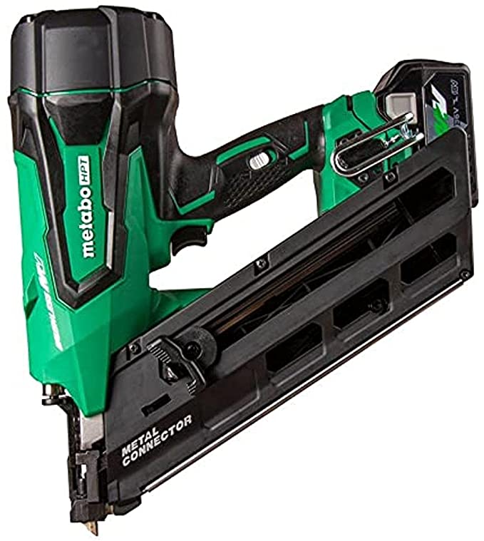 Buy Metabo HPT 36V MultiVolt Cordless Metal Connector Nailer | NR3665DA | Includes Battery and Charger 