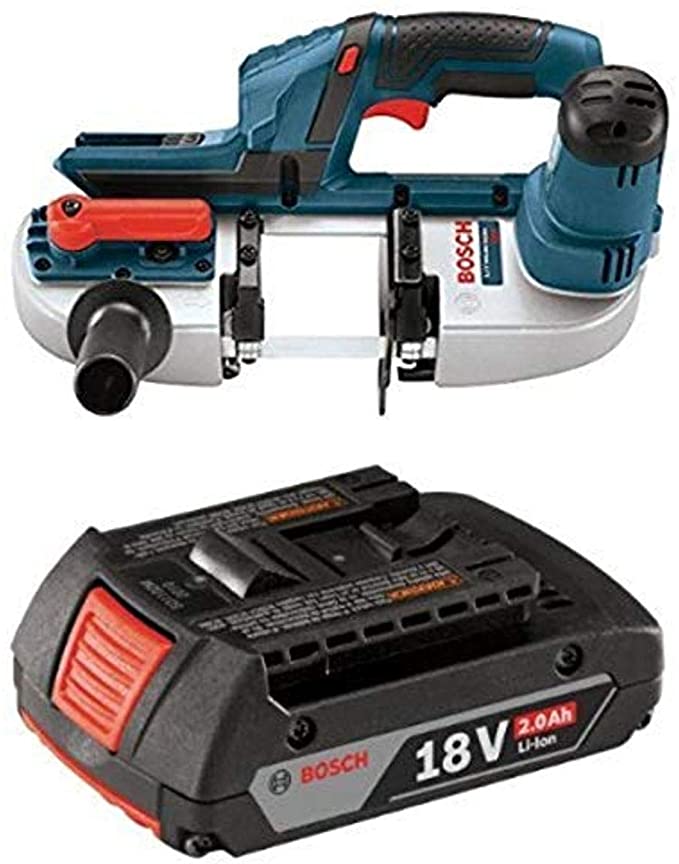 Buy Bosch 18-Volt Lithium-Ion Compact Band Saw BSH180B with 2.0 AH battery 