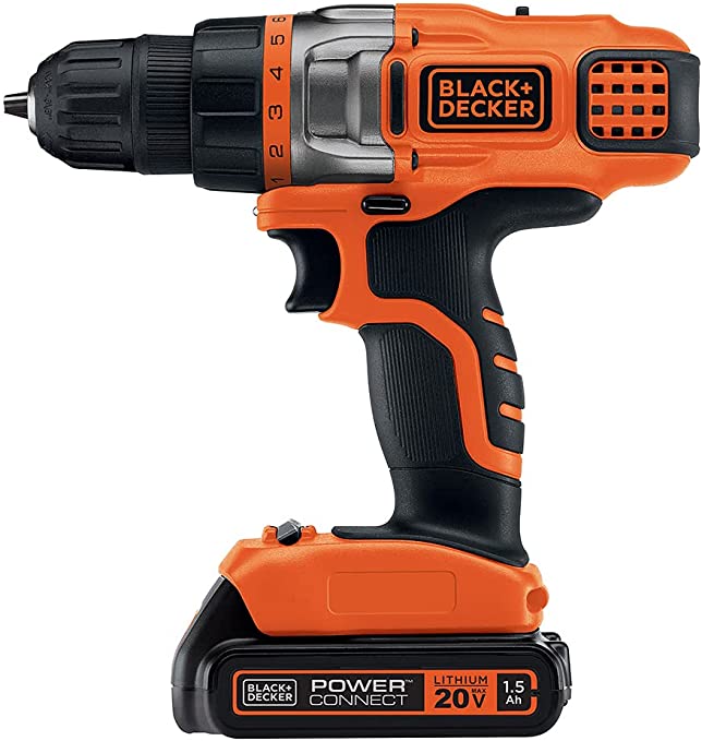 Buy LDX220C 20V MAX 2-Speed Cordless Drill Driver by BLACK+DECKER (Includes Battery and Charger)  