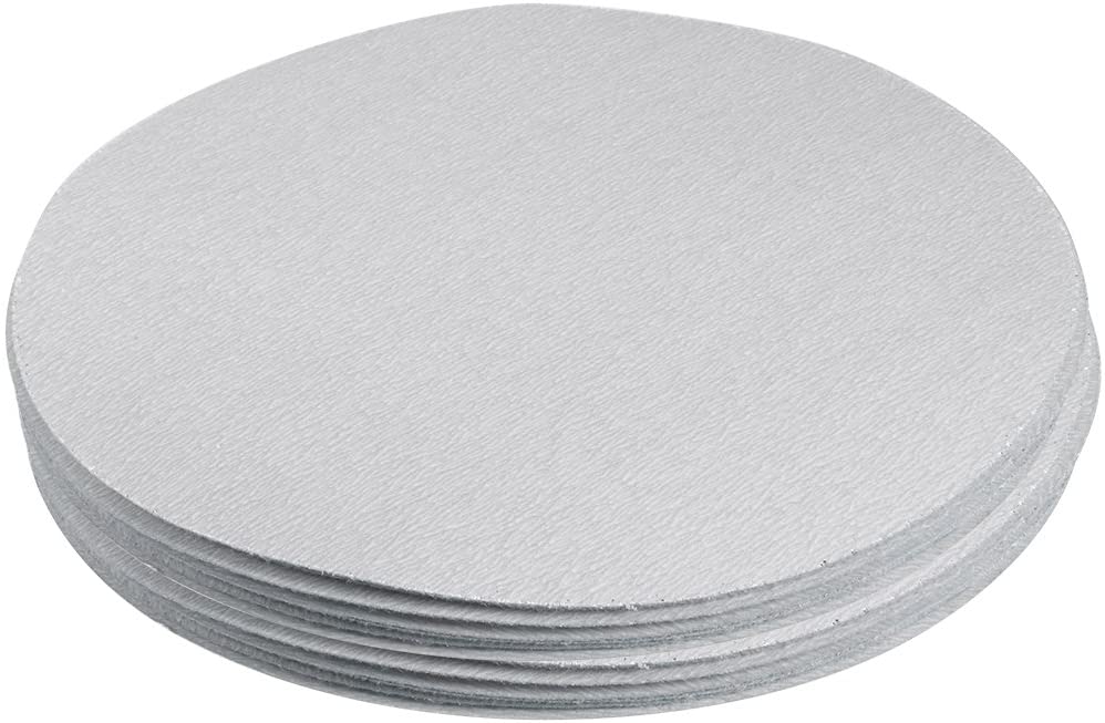 Buy uxcell 20 Pcs 7-Inch Aluminum Oxide White Dry Hook and Loop Sanding Discs 1000 Grit 