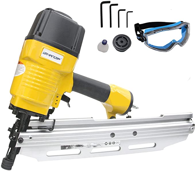 Buy BHTOP 9021NS Framing Nailer 21 Degree 3-1/2