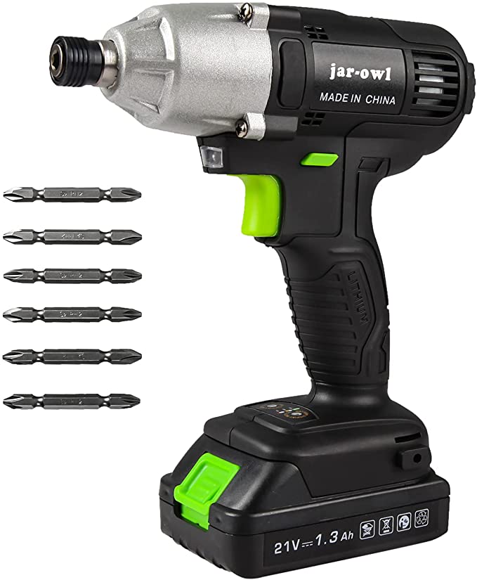 Buy Power Impact Driver Kit 21V Lithium Ion,1/4