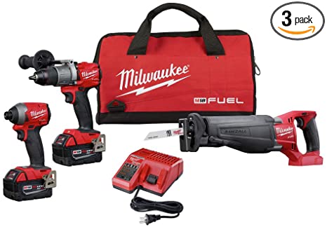 Buy Milwaukee 2997-23 Fuel Combo Kit includes a Drill Impact Reciprocating Sawzal and a Drill Impact Reciprocating Sawzal. 