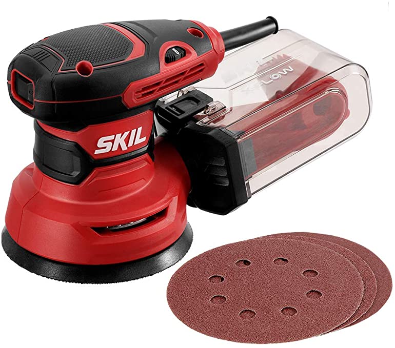 Buy SKIL SR211601 5” Random Orbital Sander with Cyclonic Dust Box 