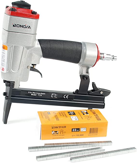 Buy Pneumatic Upholstery Stapler—22 Gauge Dongya 7116BL 1/4