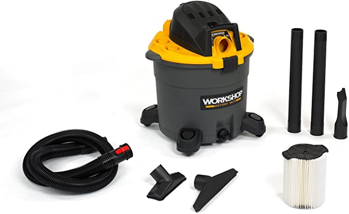 Buy WS1600VA High Capacity Wet/Dry Vacuum Cleaner, 16-Gallon Shop Vacuum Cleaner, 6.5 Peak HP Wet and Dry Vacuum WORKSHOP Wet/Dry Vacs Vacuum WS1600VA High Capacity Wet/Dry Vacuum Cleaner, 16-Gallon Shop Vacuum Cleaner, 6.5 Peak HP Wet and Dry Vacuum 