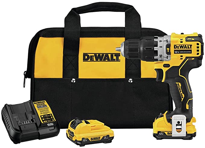 Buy DCD706F2 XTREME 12V MAX Brushless Lithium-Ion 3/8 in. Cordless Hammer Drill Kit from Dewalt (2 Ah)  