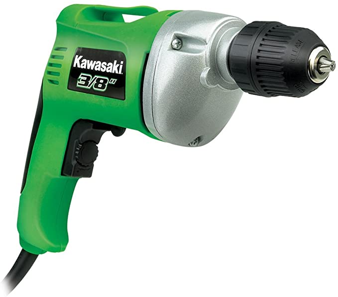 Buy Green 5.8 Amp 3/8-Inch Variable Speed Reversible Drill Kawasaki 840176 