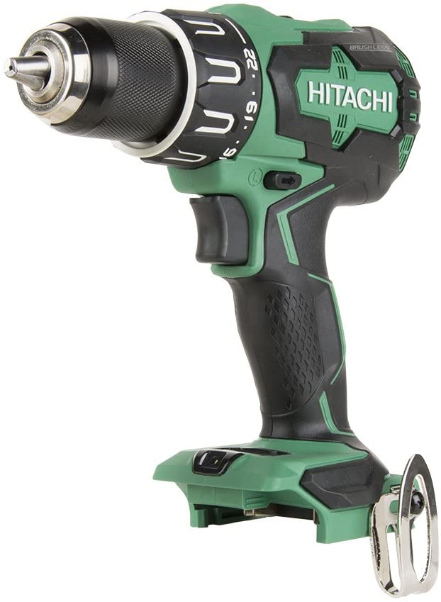 Buy No Battery, Hitachi DV18DBFL2P4 18V Cordless Lithium Ion Brushless Hammer Drill Tool 