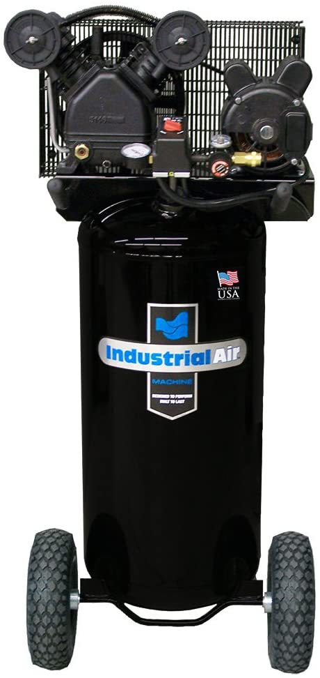 Buy IL1682066.MN Industrial Air Belt-Driven 20-Gallon Air Compressor with V-Twin Cylinder 