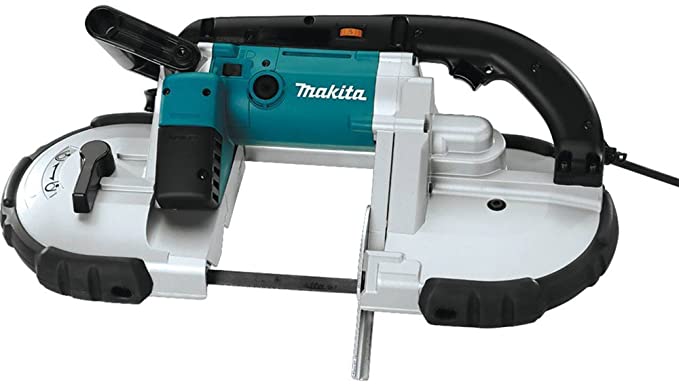 Buy Makita 2107FZ 6.5 Amp Variable Speed Portable Band Saw with LED Light and No Locking Mechanism 