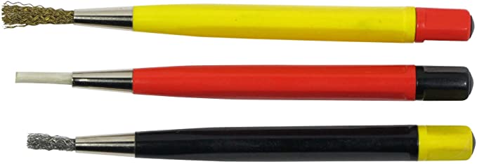 Buy 3 SE Pen-Style Scratch Brushes - 7623SB 