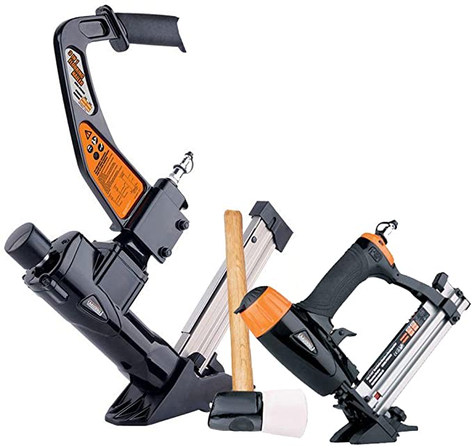 Buy Black Freeman P2PFFK Professional Pneumatic Flooring Nailer Kit (2 piece) 