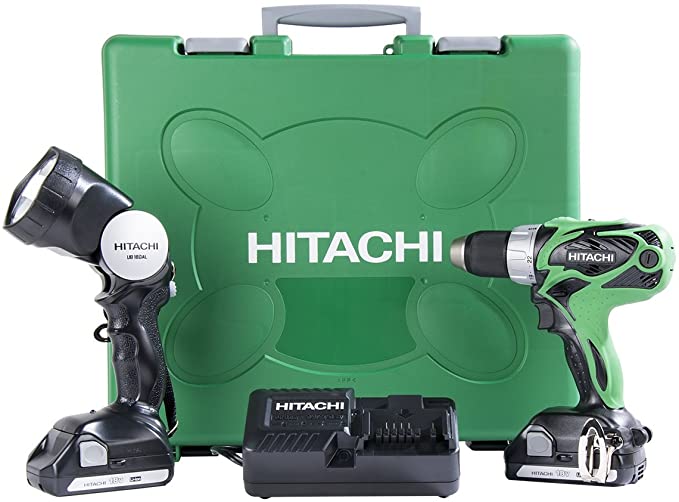 Buy DS18DSAL Hitachi 18-Volt Lithium Ion Compact Pro Driver Drill with Flashlight 