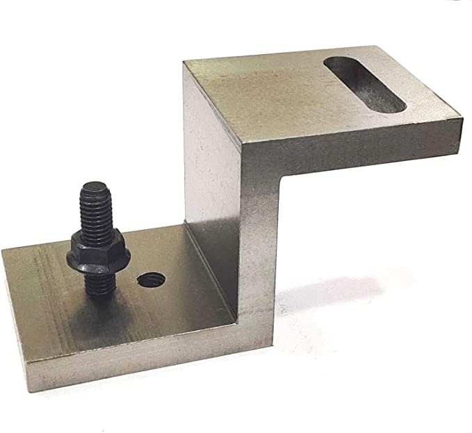 Buy Mini Vertical Milling Slide Mounted Z Type Caste Iron Angle Plate -Direct Fit for Mini Lathe Machine Tools 