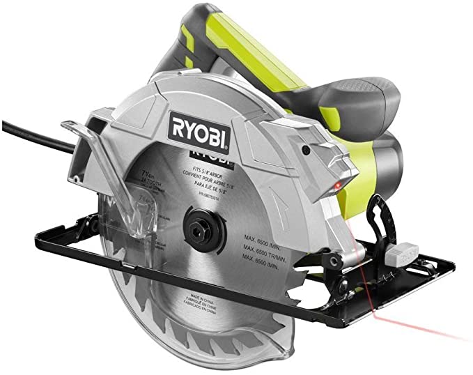 Buy Ryobi CSB143LZK 14-Amp 7-1/4-Inch Circular Saw with Laser Ryobi CSB143LZK 14-Amp 7-1/4-Inch Circular Saw with Laser (Green)  