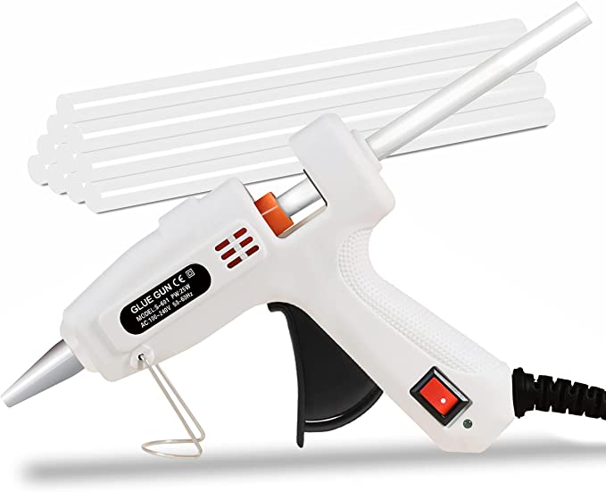 Buy Mini Hot Glue Gun Kit with 10pcs Premium Glue Gun Sticks, Durable Melting Glue Gun Set for Home Sealing and Quick Repairs, Arts & Crafts Use, Christmas Decoration/Gifts 