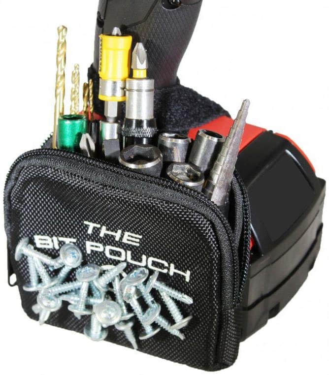 Buy Magnetic Drill Accessory with Strong Magnet for Holding Screws, Bolts, and Driver Bits The Bit Pouch is a magnetic drill accessory with a strong magnet for holding screws, bolts, and driver bits. 