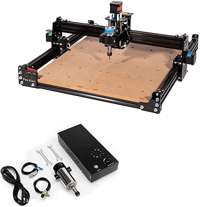 Buy FoxAlien Masuter 4040 3-axis CNC Router Machine + Spindle Upgrade Kit (300W) 