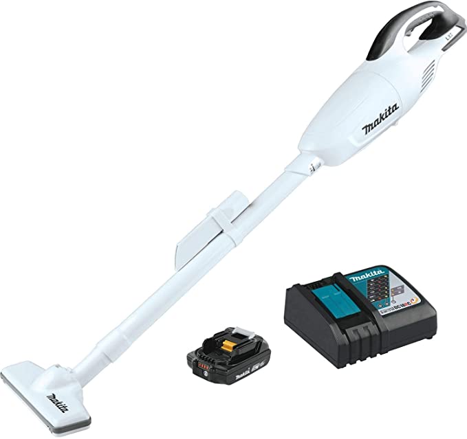 Buy Makita XLC02RB1W 18V LXT Lithium-Ion Compact Cordless Vacuum Kit (2.0Ah), 1.3 Pint Makita XLC02RB1W 18V LXT Lithium-Ion Compact Cordless Vacuum Kit (2.0Ah), 1.3 Pint Makita XLC02 