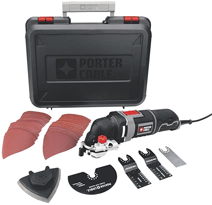 Buy 3-Amp PORTER-CABLE Oscillating Tool Kit with 31-Piece Accessory Set (PCE605K)  