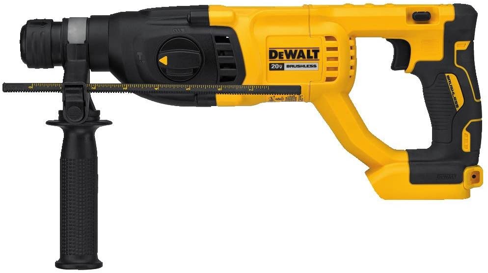 Buy DEWALT 20V MAX XR Rotary Hammer Drill, D-Handle, 1-Inch, Tool Only DEWALT 20V MAX XR Rotary Hammer Drill, D-Handle, 1-Inch, Tool Only (DCH133B)  