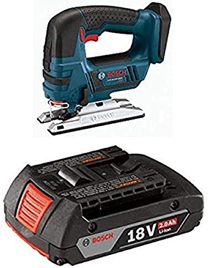 Buy Bosch Bare-Tool JSH180B 18-Volt Lithium-Ion Jig Saw with 2.0 Ah Lithium-Ion Battery 