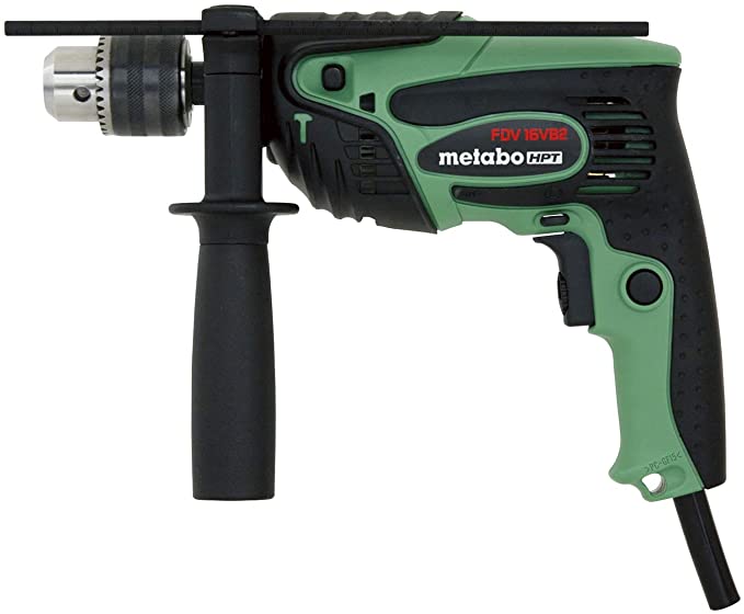 Buy Green Metabo HPT Hammer Drill, 5/8-Inch, 5-Amp, 2-Modes, VSR (FDV16VB2) 