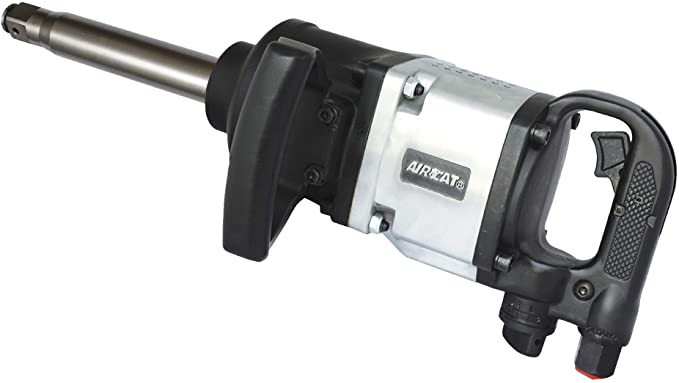 Buy 2,000 ft-lbs AIRCAT 1992 1-Inch Straight Impact Wrench with 8-Inch Extended Anvil 