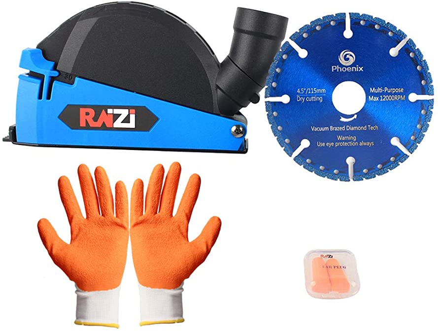 Buy Raizi Universal Suface Cutting Dust Shroud For Angle Grinder 4-1/2