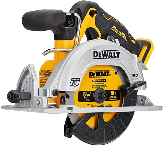 Buy DCS512B 12V MAX XTREME DEWALT 5-3/8 in. Brushless Lithium-Ion Cordless Circular Saw (Tool Only)  