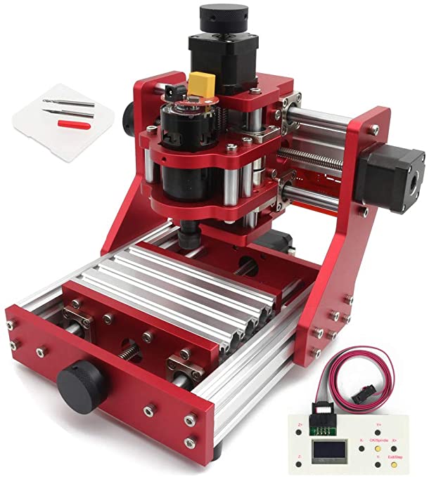 Buy 1310 Mini Milling Machine for Metal Copper PCB Wood Aluminum Cutting Engraving Machine+GRBL Offline Remote Control 3 Axis DIY CNC Router Kit USB Desktop Benbox Control 