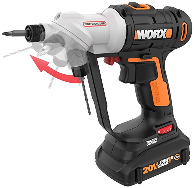 Buy Worx WX176L 20V Power Share Switchdriver 1.5Ah Cordless Drill & Driver Worx WX176L 20V Power Share Switchdriver 1.5Ah Cordless Drill & Driver Worx WX176L 20V Power Share Switchdriver 