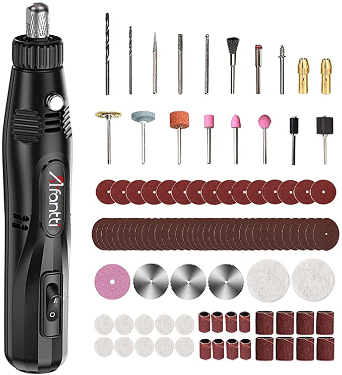 Buy Afantti Mini Rotary Tool Electric Corded Multi Micro Sander Drill Pen Kit Set with | 101 Accessories | for Small Crafts & Projects Afantti Mini Rotary Tool Electric Corded Multi Micro Sander Drill Pen Kit Set with | 101 Accessories | for Small Crafts & Projects 