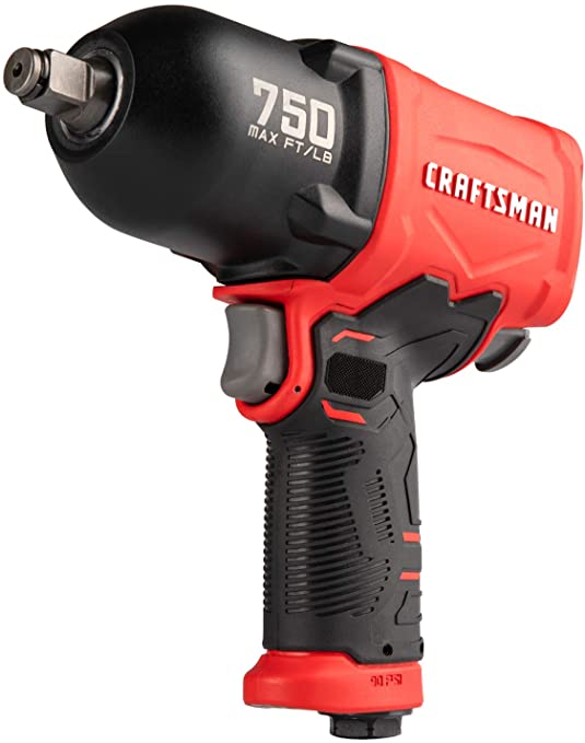 Buy Craftsman CMXPTSG1003NB Red and Black Air Impact Wrench 