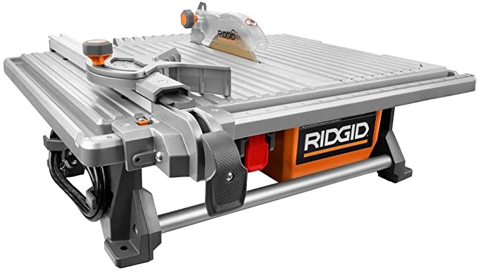 Buy RIDGID 7-Inch Table Top Wet Tile Saw, 120-Volt 