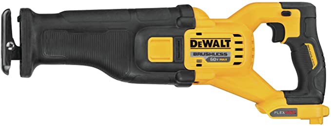 Buy DEWALT FLEXVOLT 60V MAX Cordless Reciprocating Saw, Tool Only (DCS389B)  