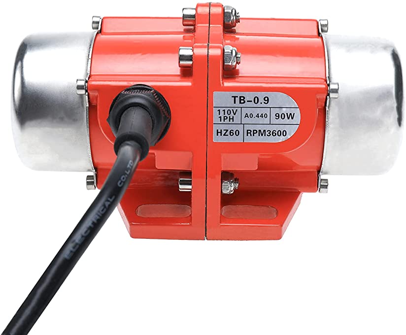 Buy RELMON Single Phase AC 110V 30W 90W Concrete Vibrator Motor for Concrete Vibrators, Mixers, and Vibrating Tables (90W)  